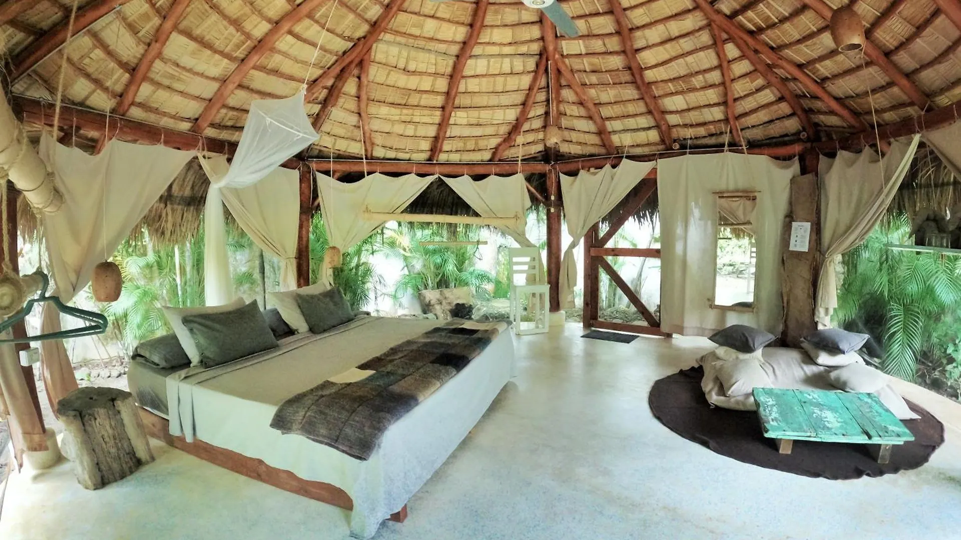 Luxury tent Dream Glamping Jungle Bohio Hotel Las Terrenas Dominican Republic